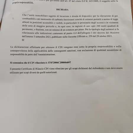 Corso Italia 45a * Bari